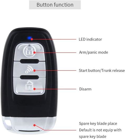 smart key rfid car alarm system|EASYGUARD EC002 Smart Key RFID PKE Car .